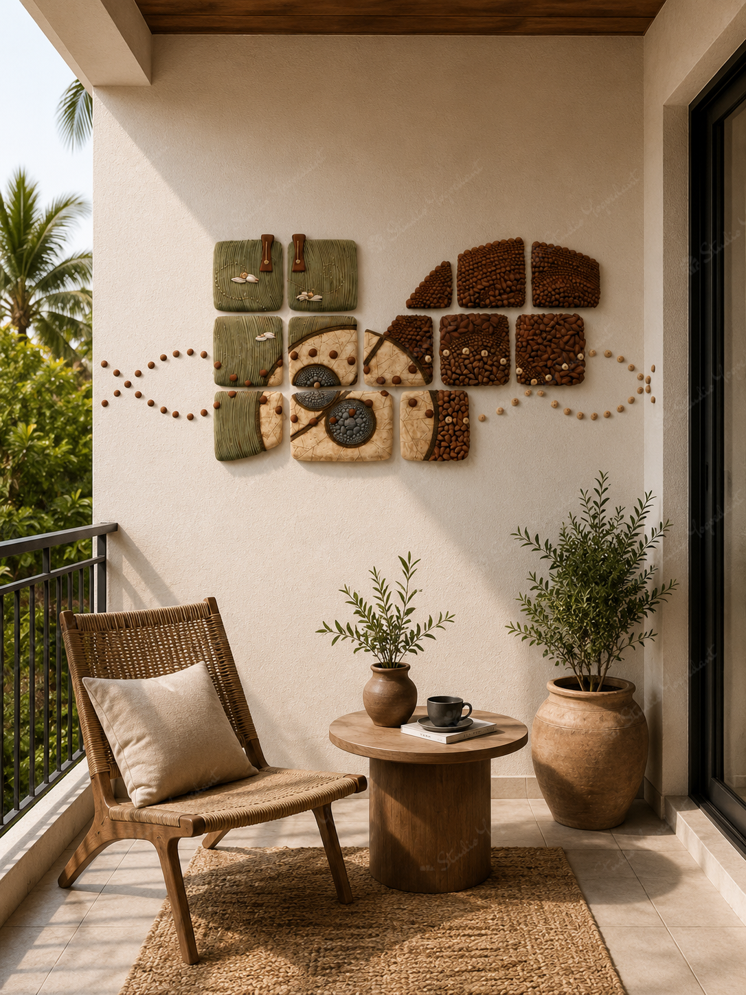Seed Mosaic Wall Art - Image 2