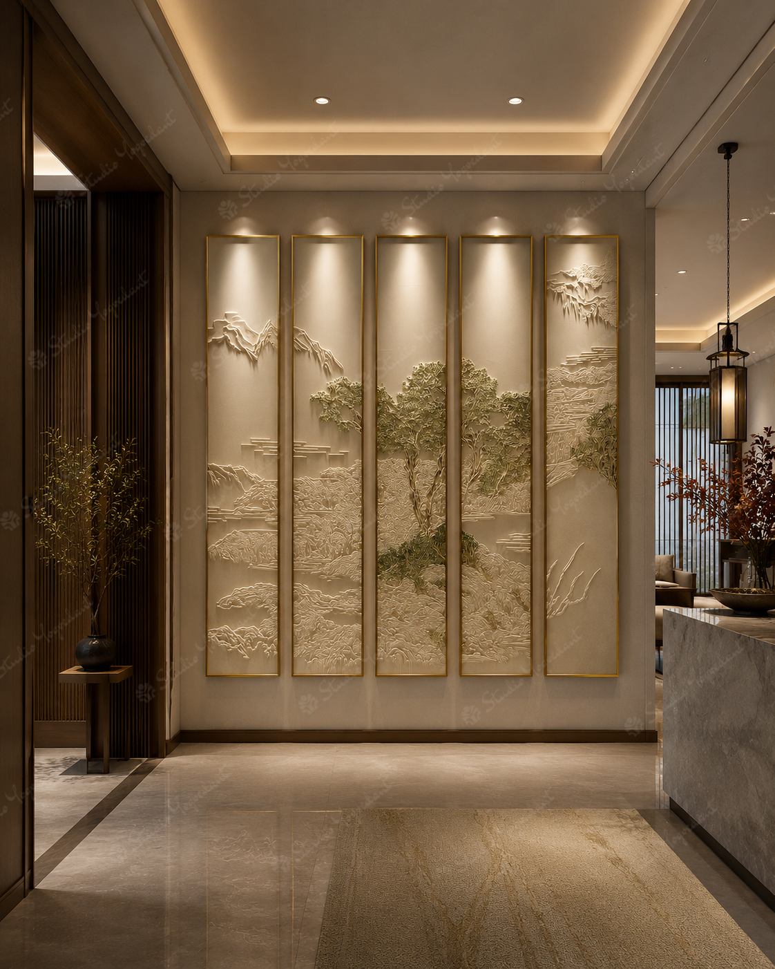 The Sculpted Mountain Horizon Panels - Image 2