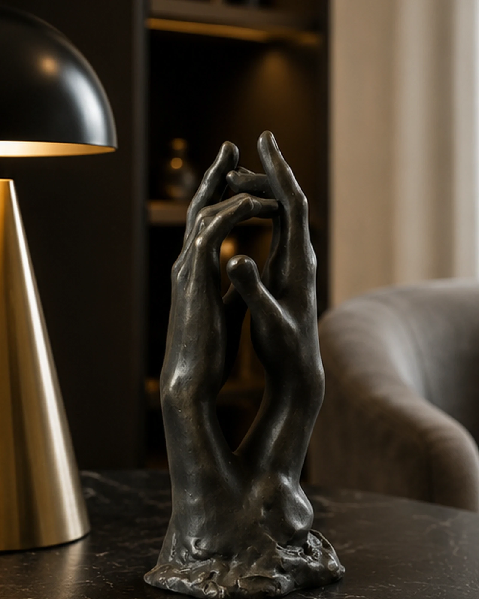 Rodin The Secret Hand Sculpture - Image 2