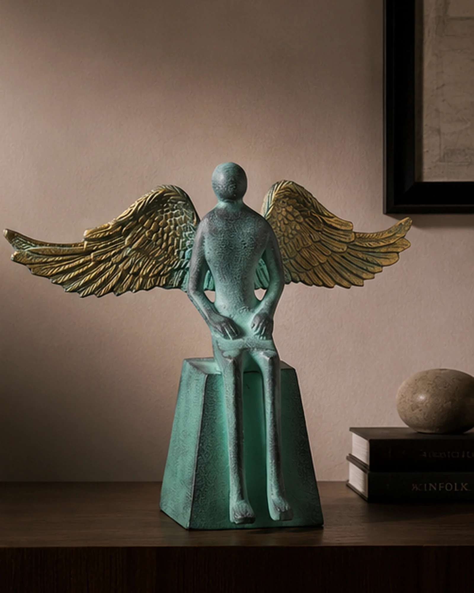 Angel Wing Figurine Sculpture