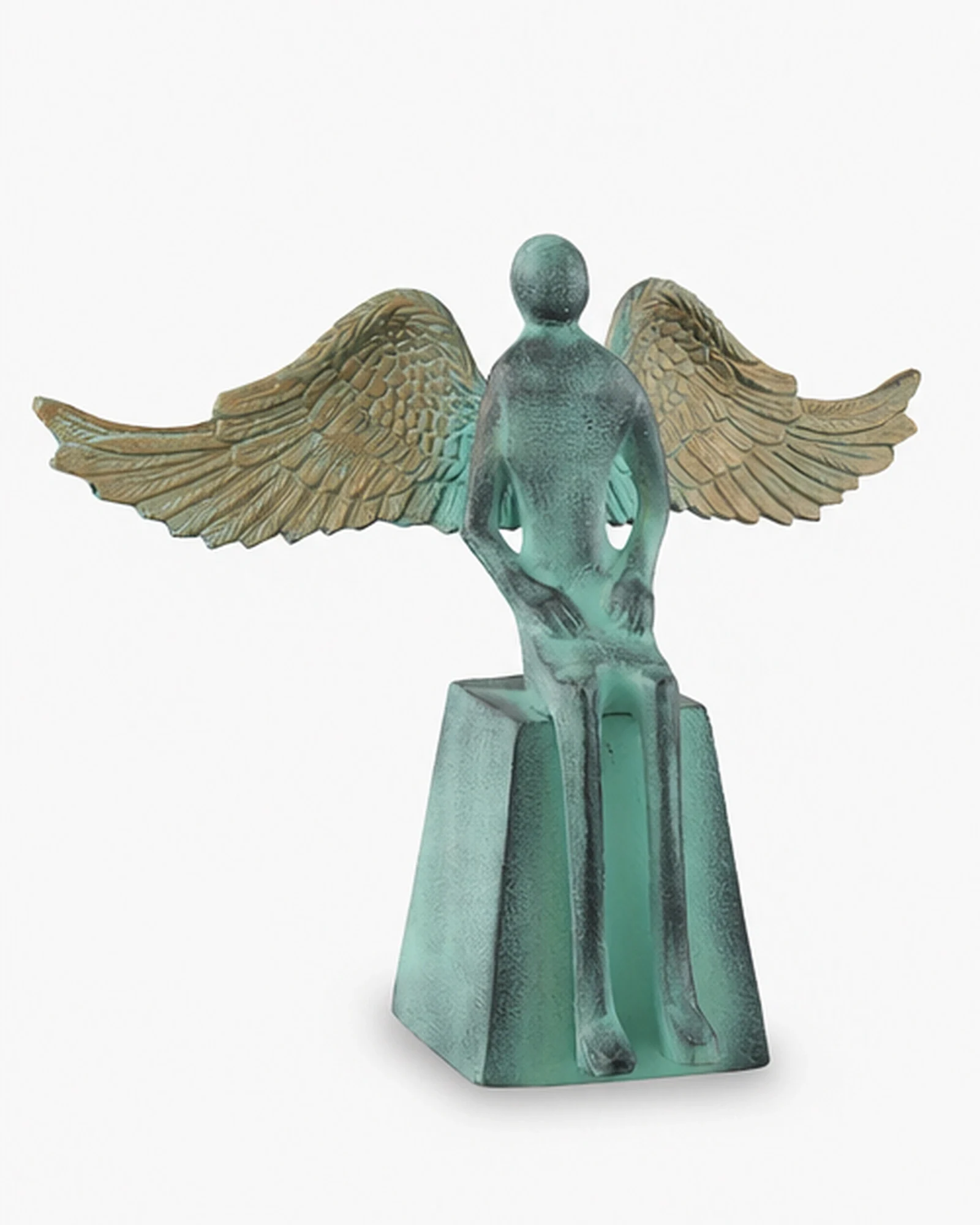 Angel Wing Figurine Sculpture - Image 3
