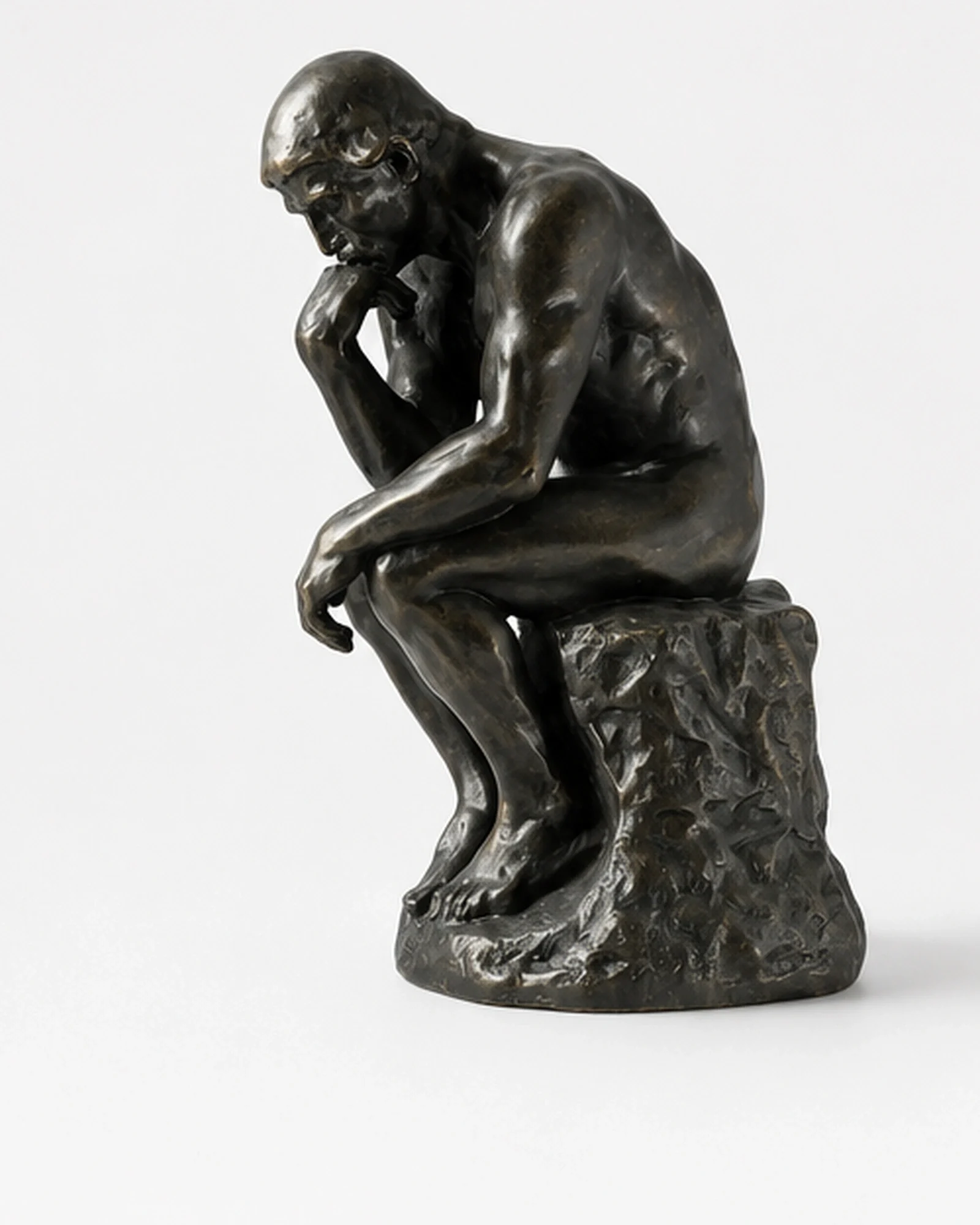 Museum Thinker Figurine Sculpture - Image 4