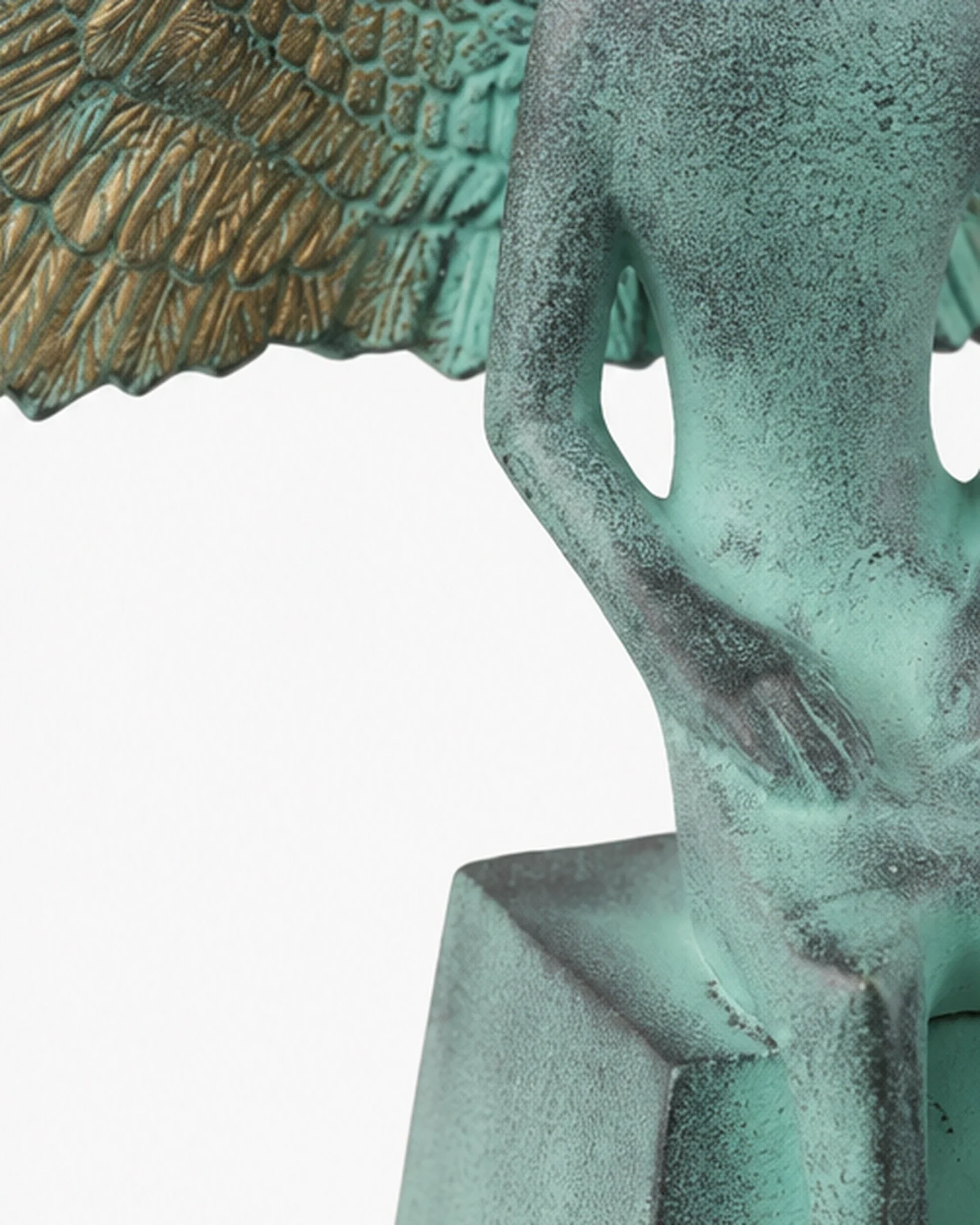 Angel Wing Figurine Sculpture - Image 4