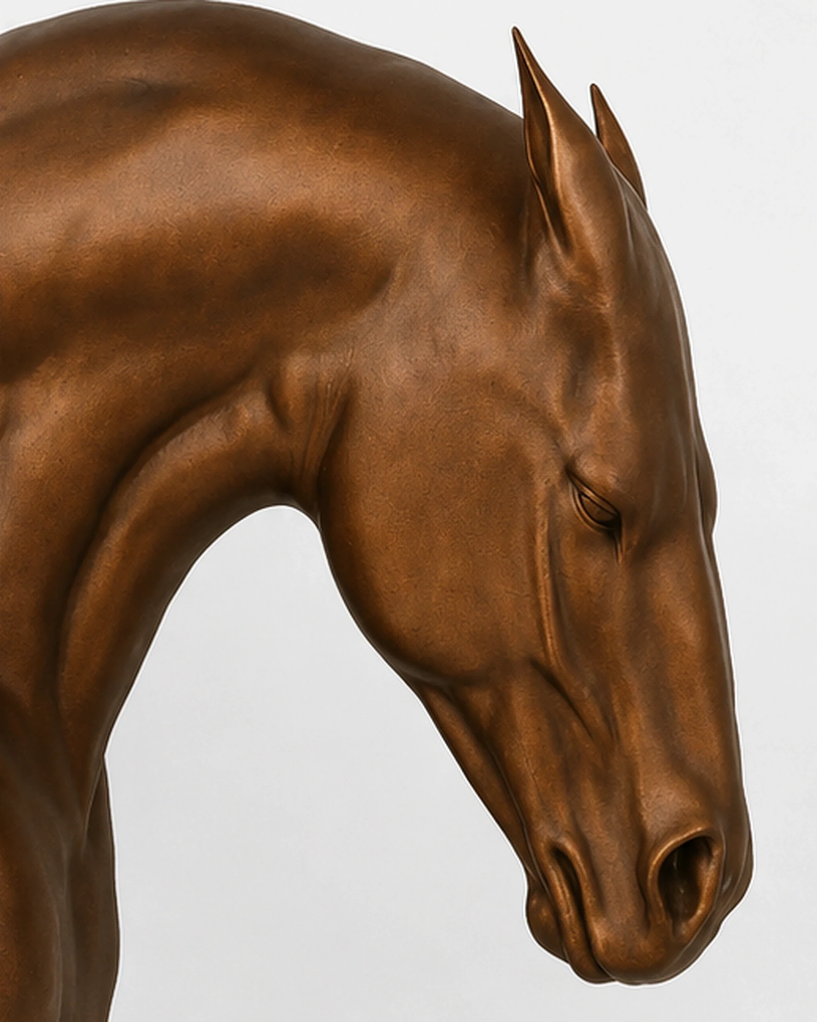 Augustus Horse Wall Sculpture - Image 2