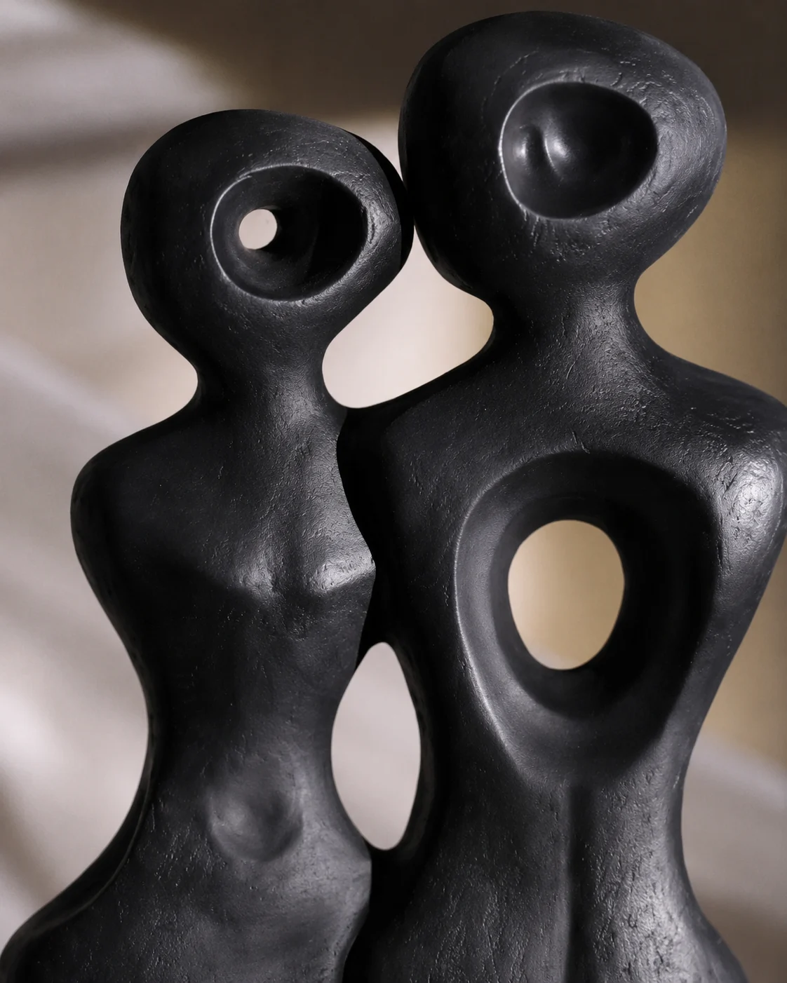 Twin Abstract Human Sculpture - Image 3