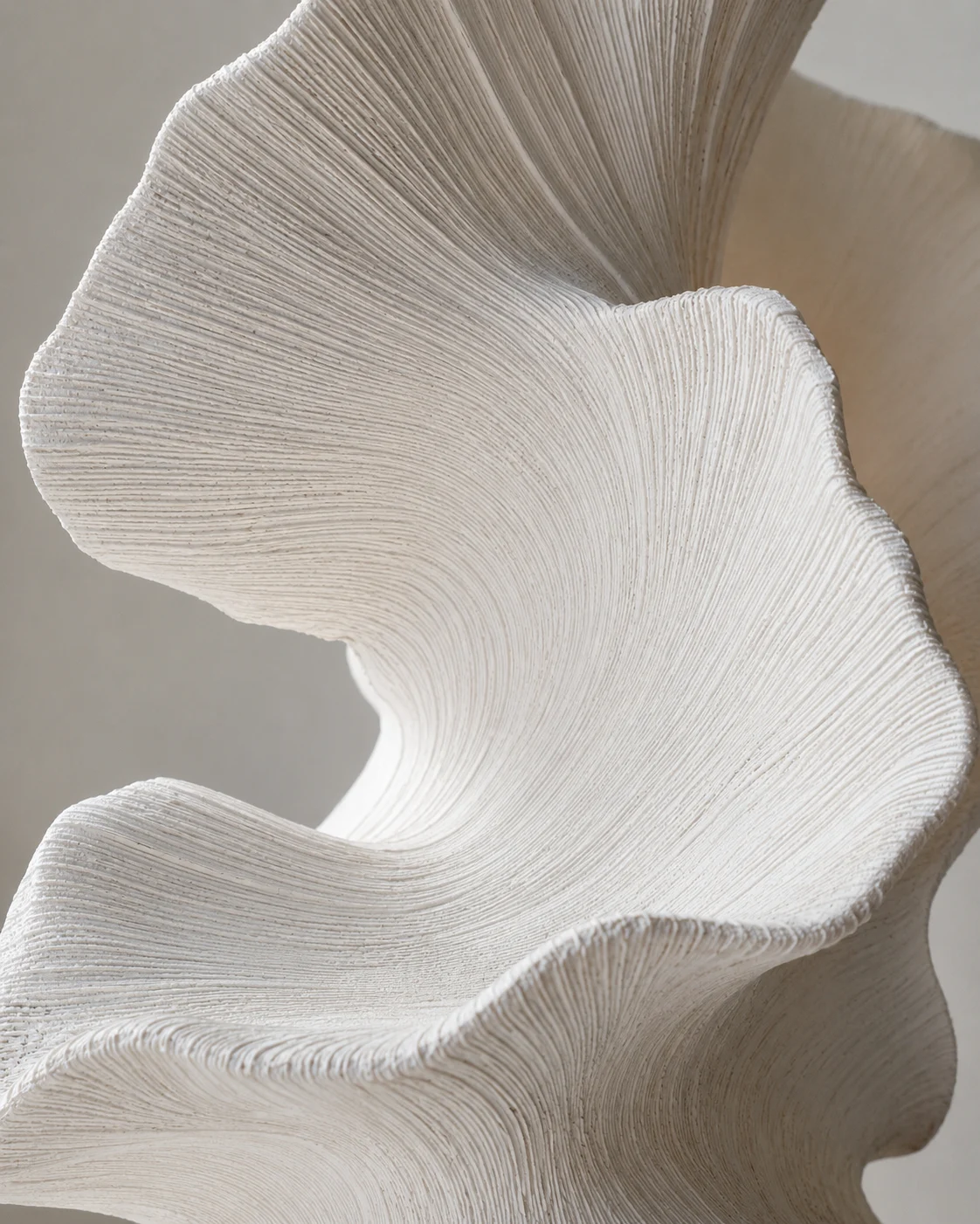 Striped Orb Figure Sculpture - Version 02 - Image 4
