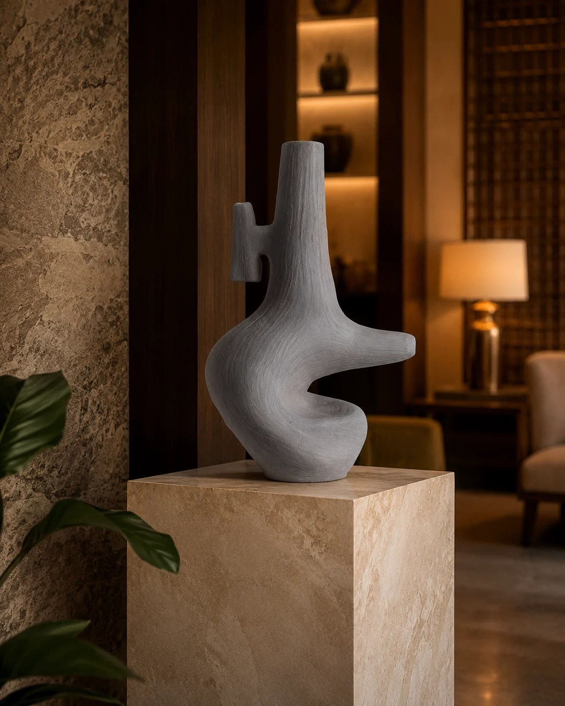 Sierra Abstract Ceramic Vase