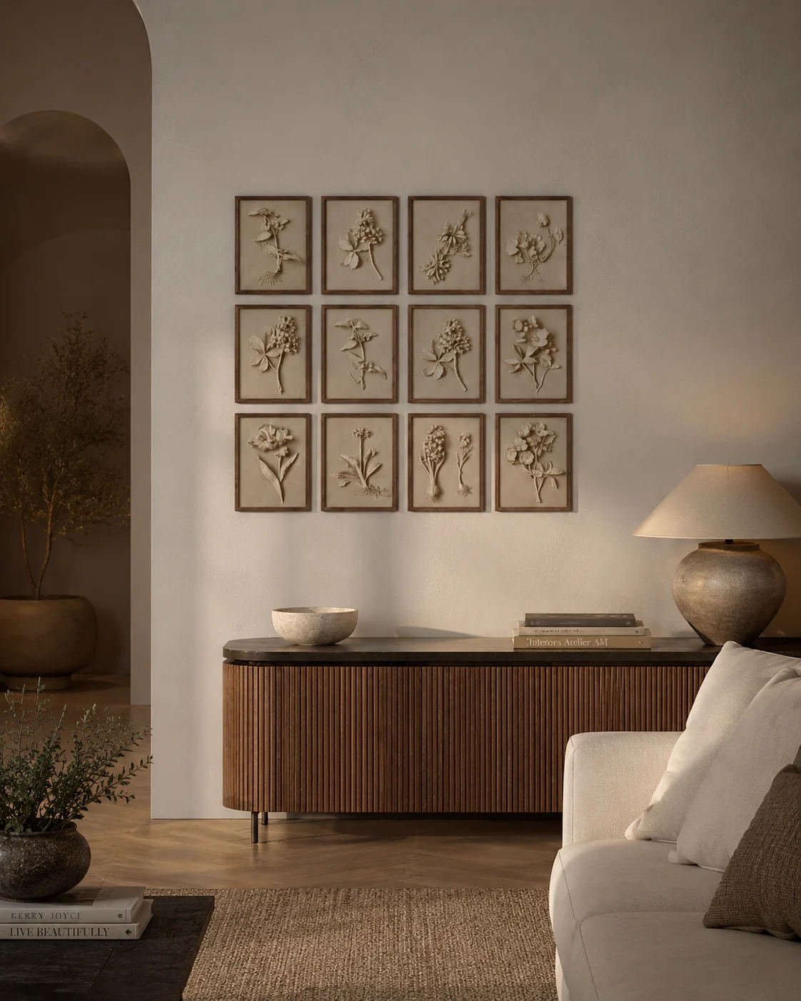 Mini Botanical Relief Grid - Image 2