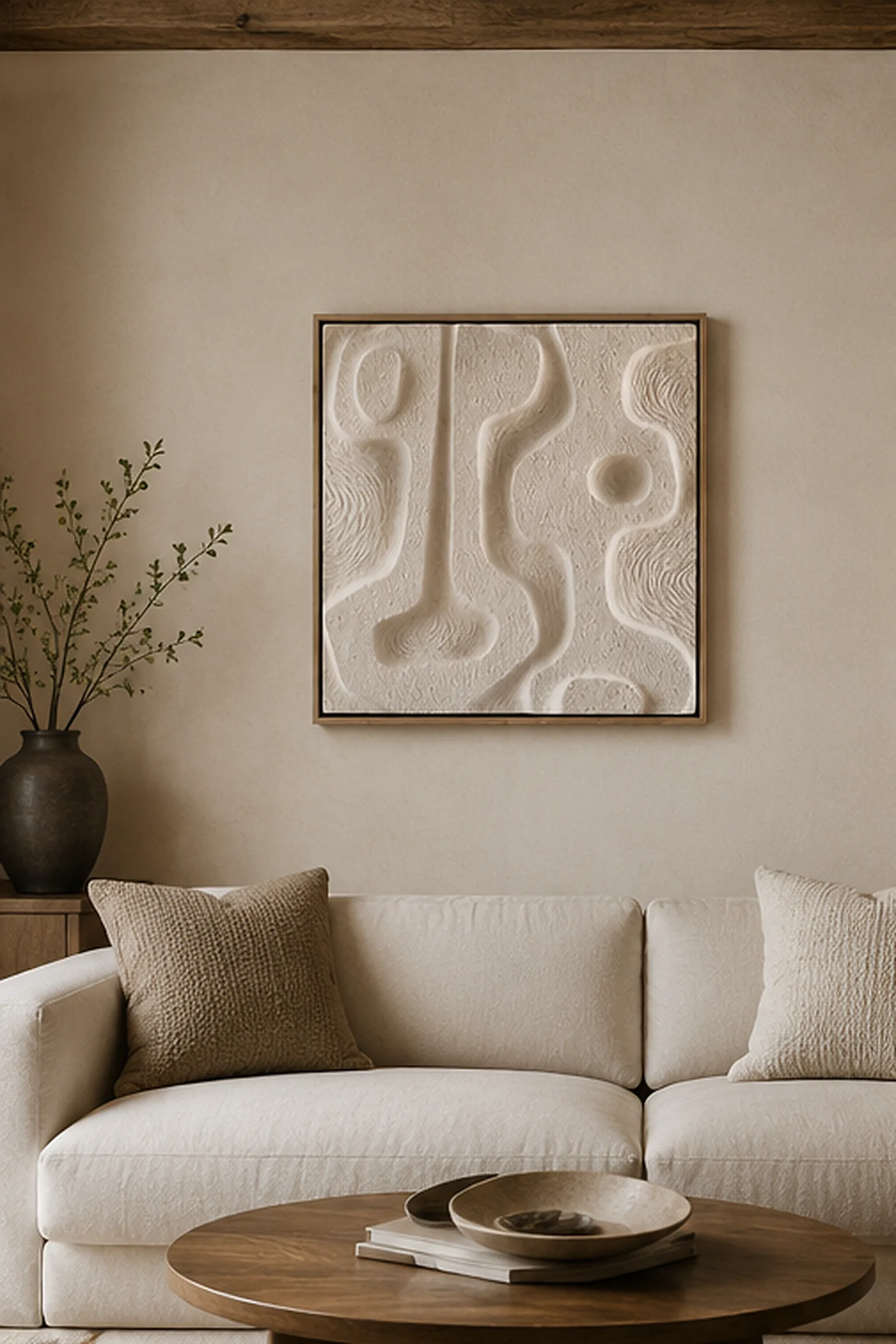 Evolution Cream Relief Tile