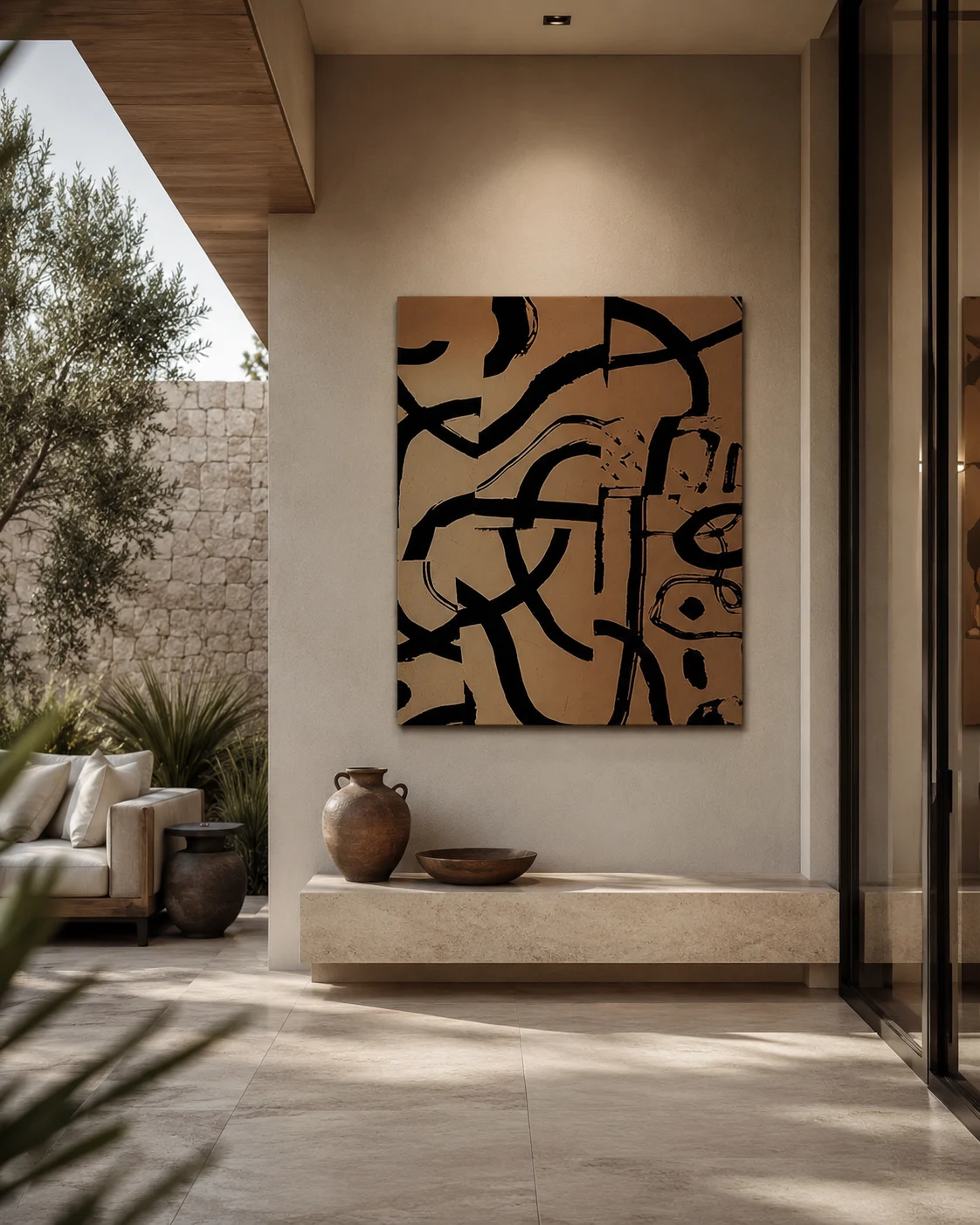 Linear Earth Rhythm Wall Panel - Image 3
