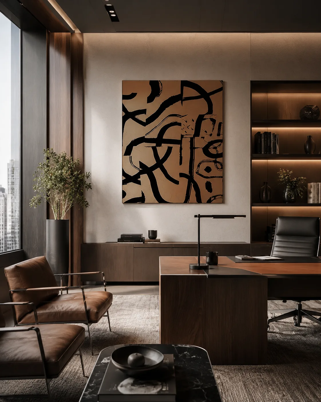 Linear Earth Rhythm Wall Panel - Image 4