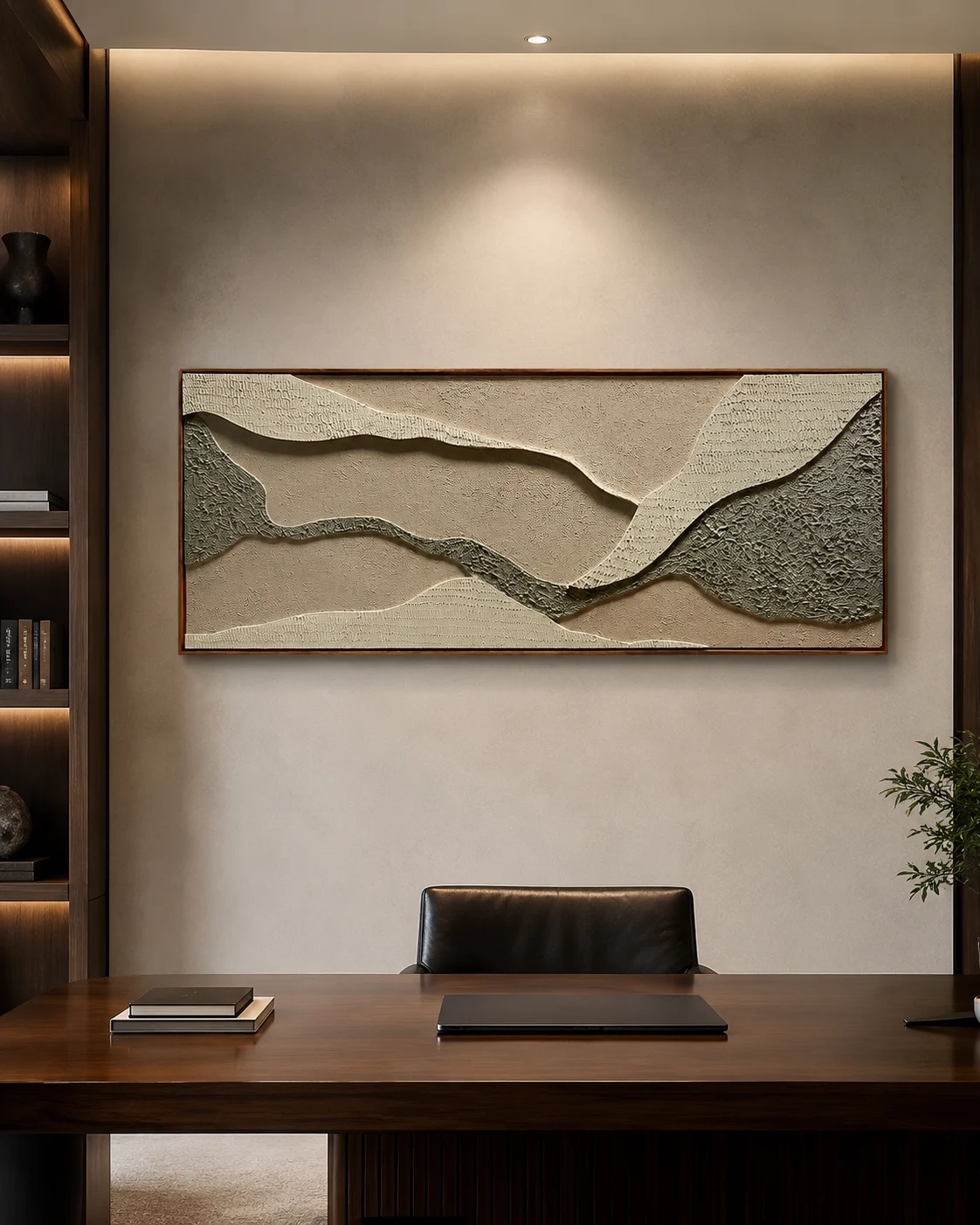 Layered Stone Landscape Relief - Image 4