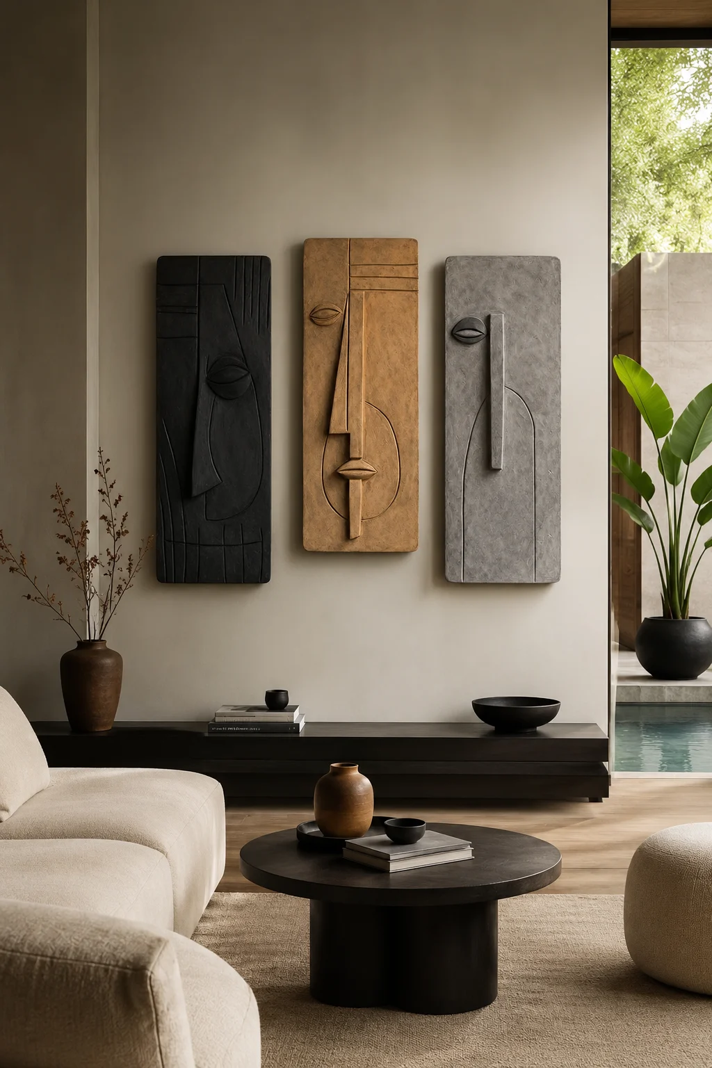 Triad Face Relief Panels