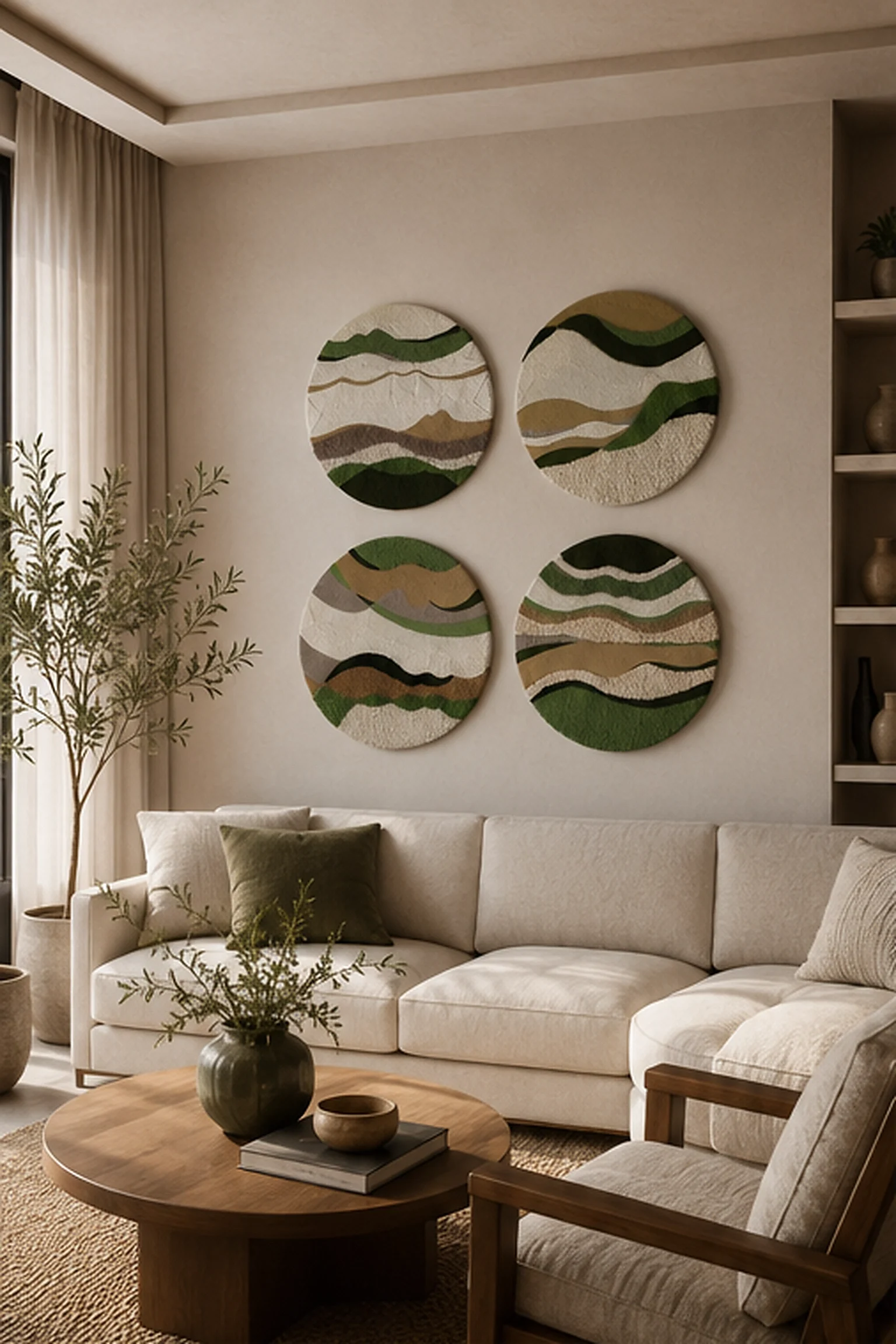 Landscape Disc Wall Set - Image 2