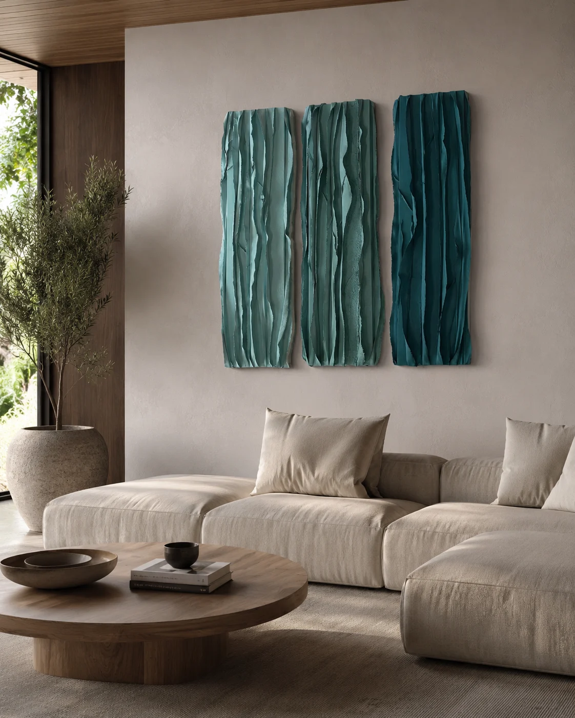 Teal Vertical Flow Relief Set - Image 2