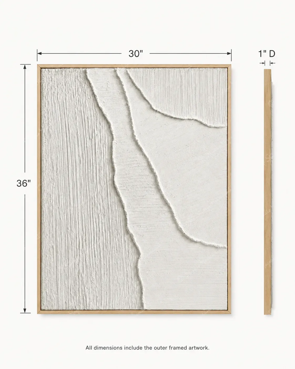 Cracked White Texture Relief - Image 6