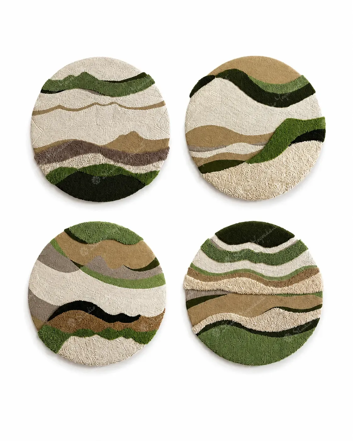 Landscape Disc Wall Set