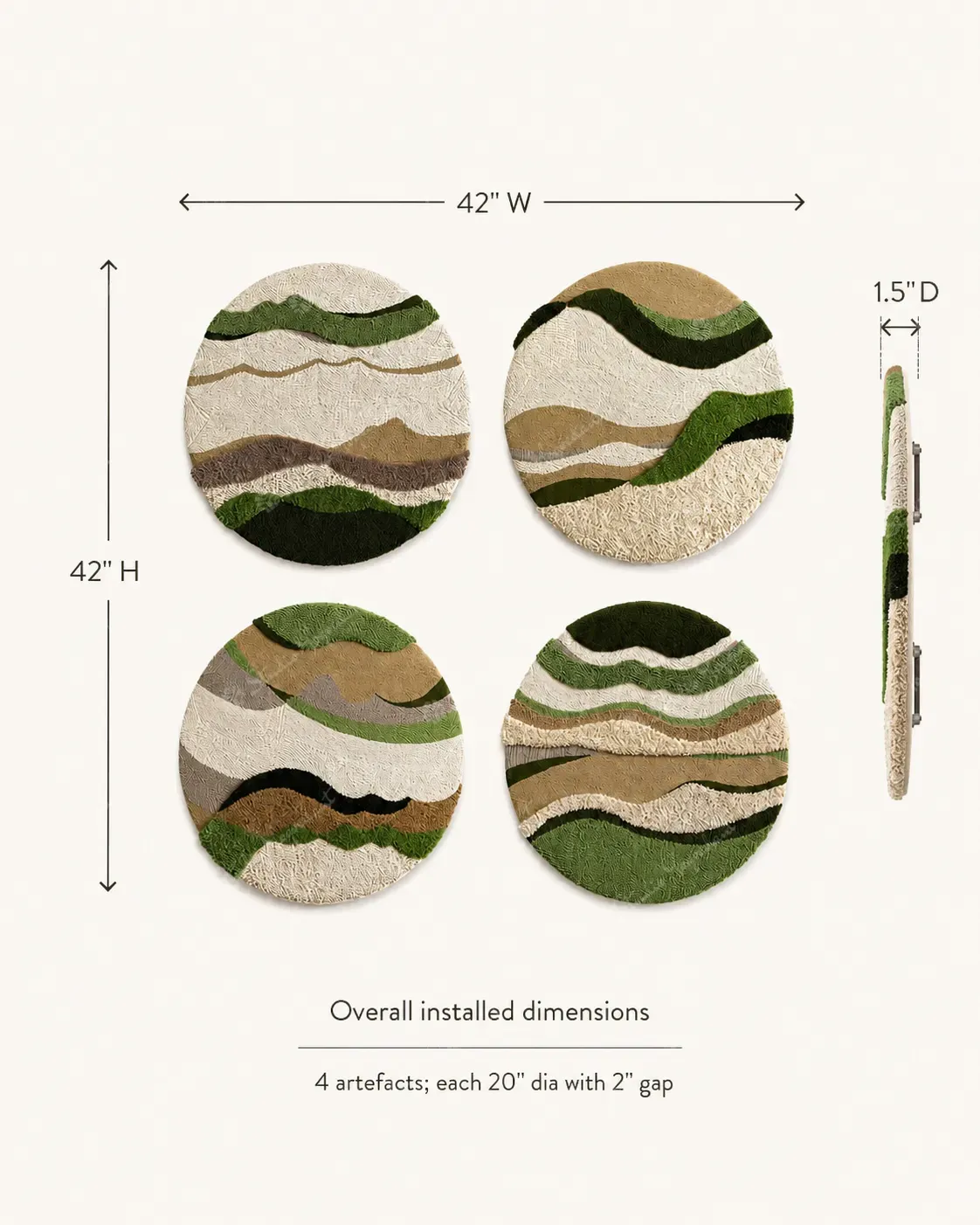 Landscape Disc Wall Set - Image 5