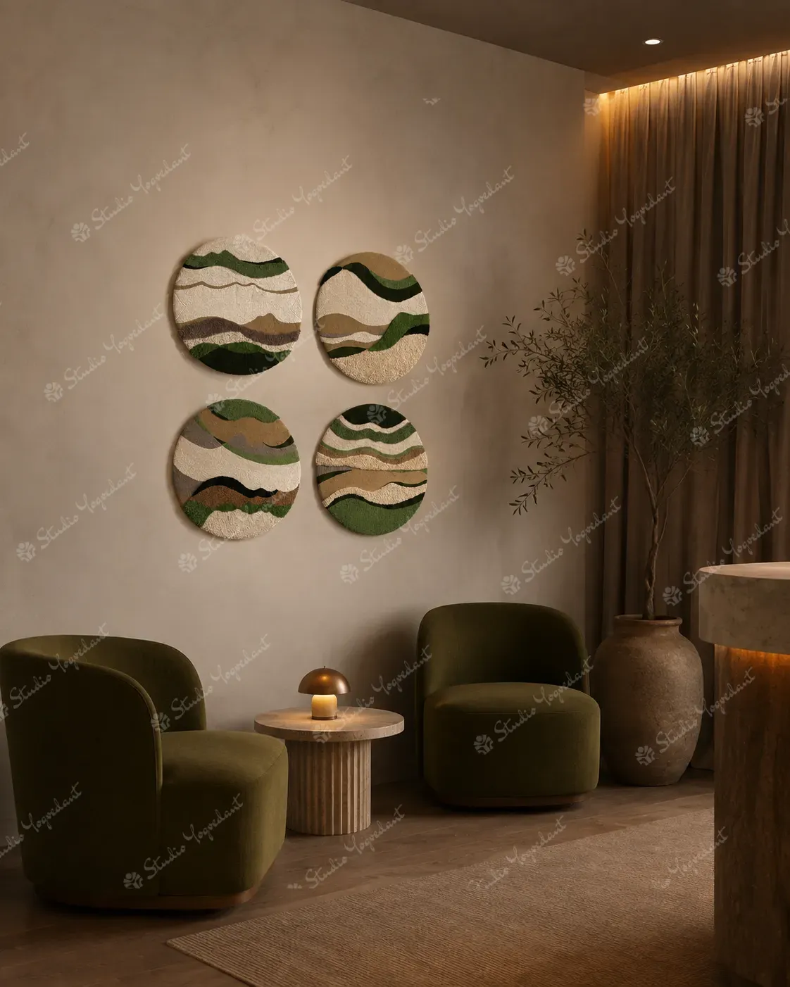 Landscape Disc Wall Set - Image 8