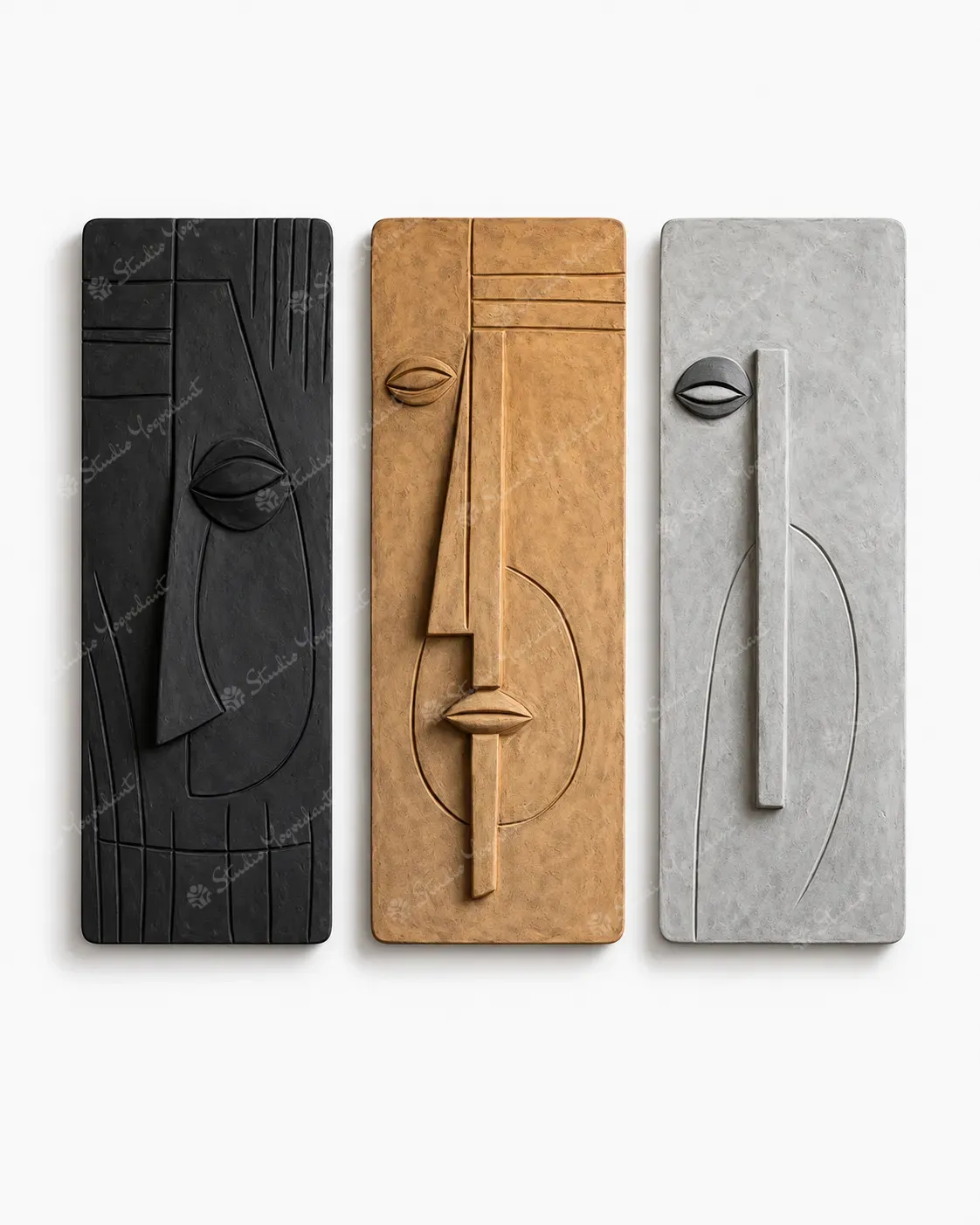 Triad Face Relief Panels