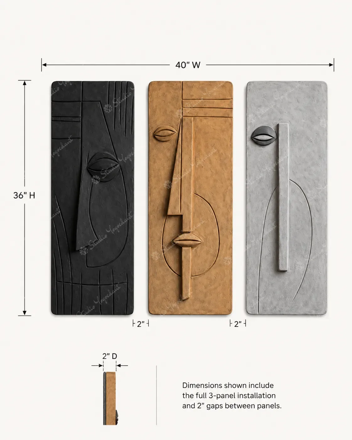 Triad Face Relief Panels - Image 4