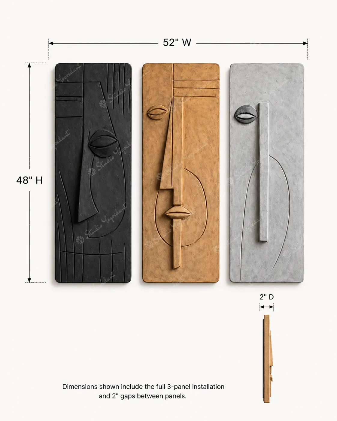 Triad Face Relief Panels - Image 5