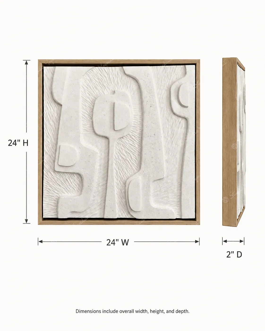 Aurora Framed Relief Panel - Image 6