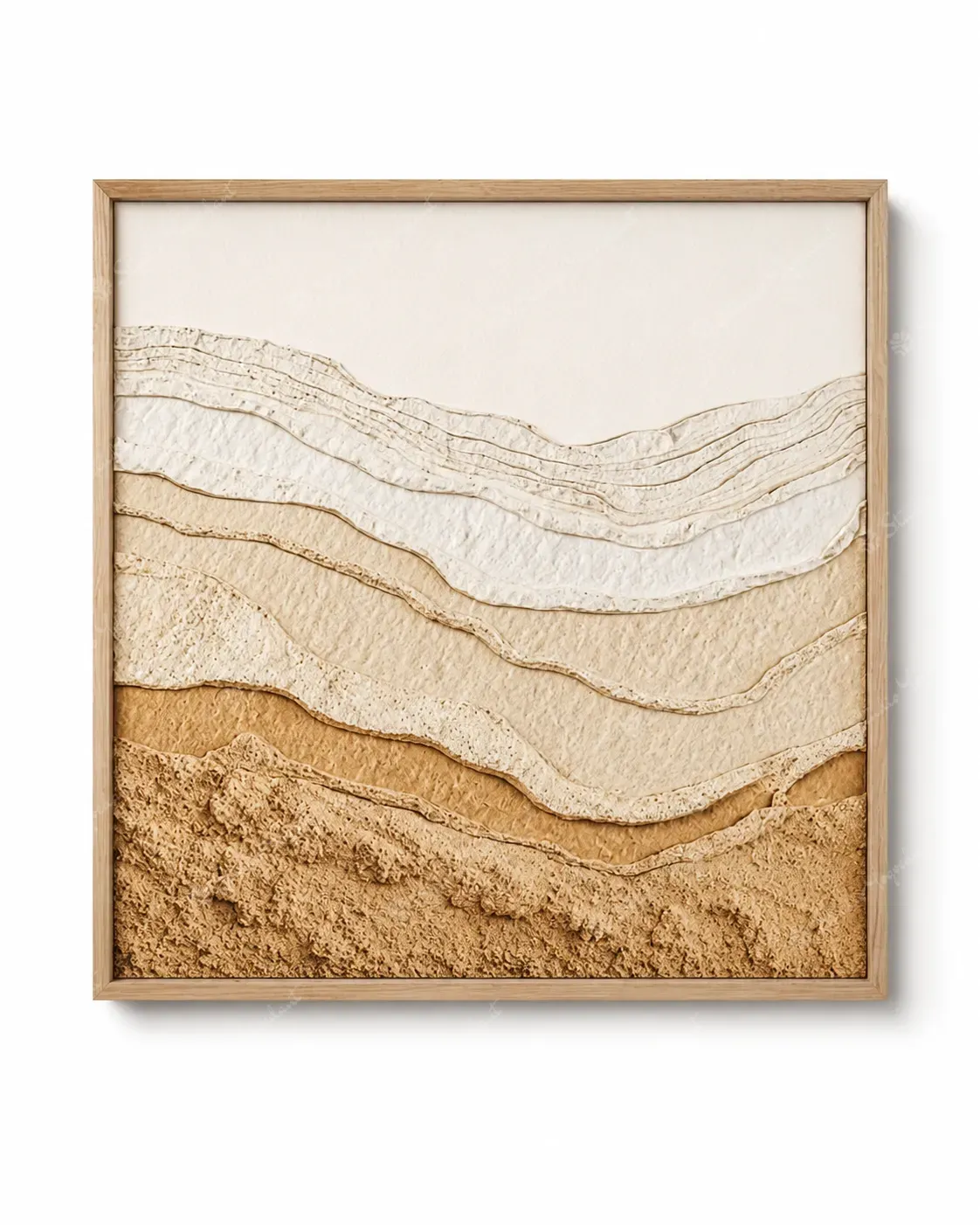 Layered Sandstone Landscape Panel