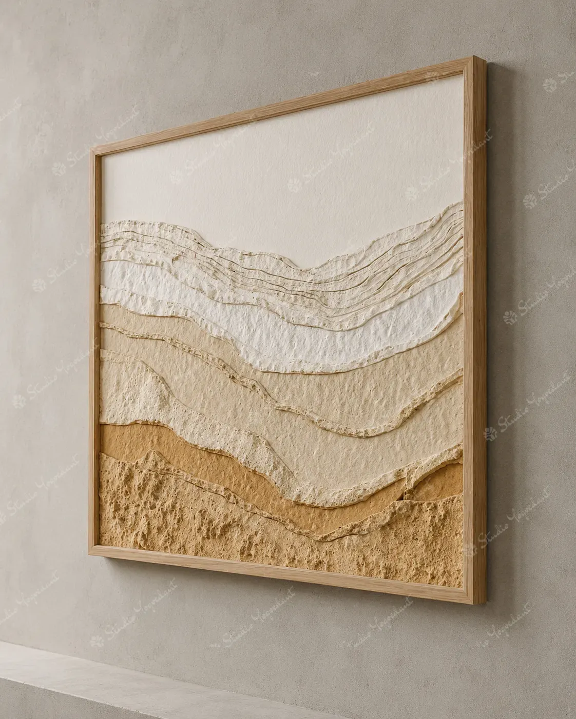 Layered Sandstone Landscape Panel - Image 7
