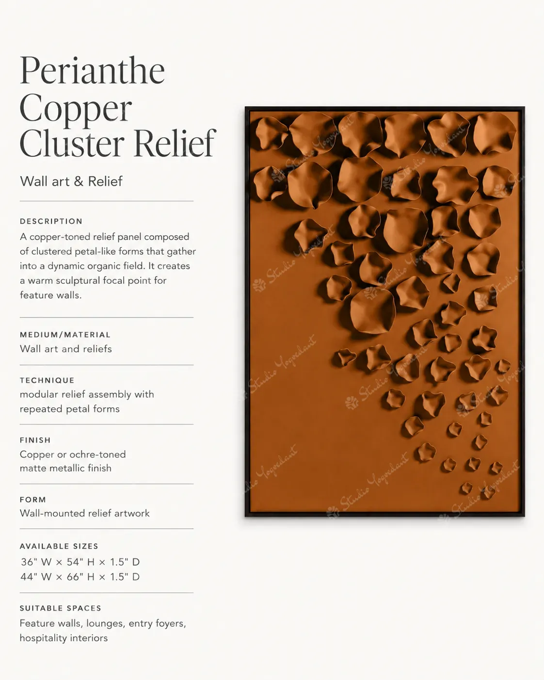 Perianthe Copper Cluster Relief - Image 3