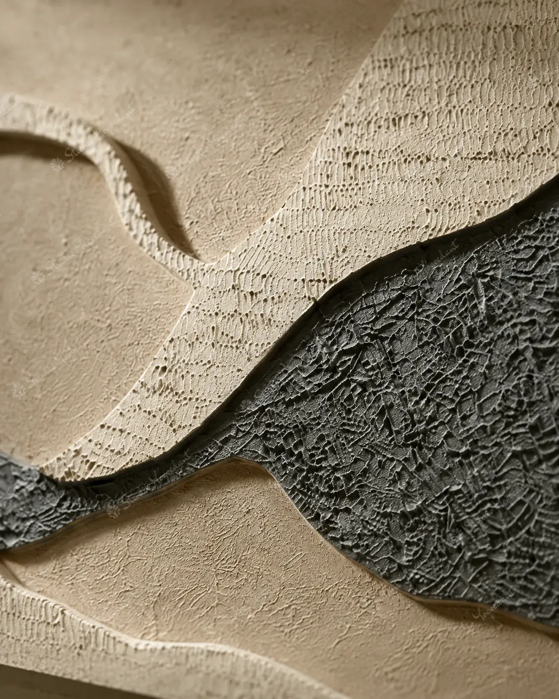 Layered Stone Landscape Relief - Image 2