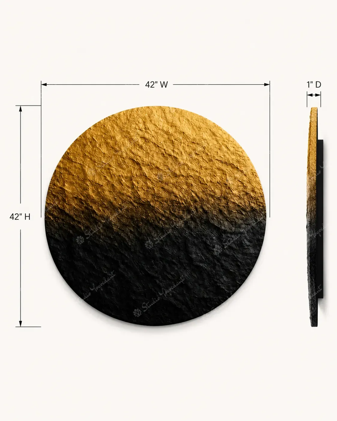 Sunset Ombre Circular Relief - Image 5