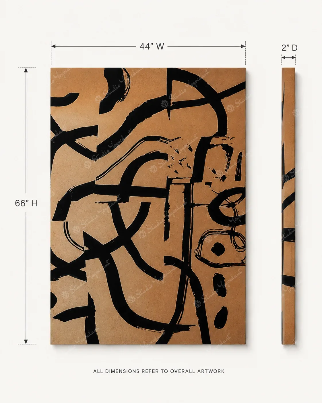 Linear Earth Rhythm Wall Panel - Image 5