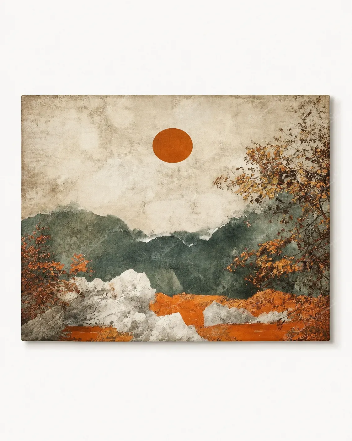 Textured Contemporary Canvas Painting
