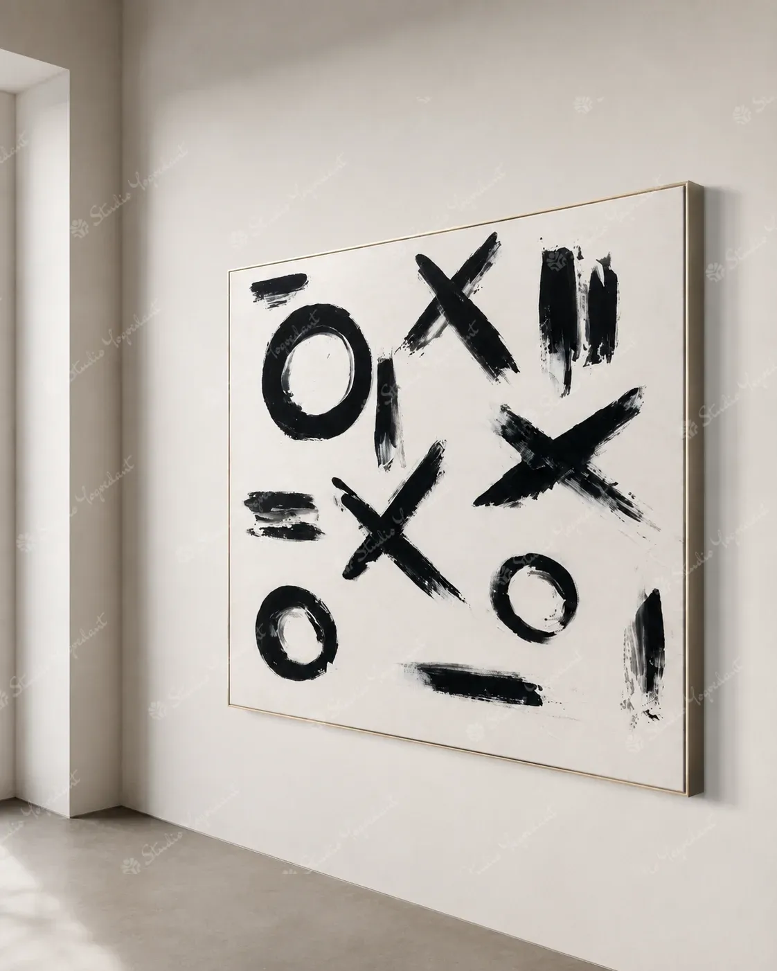 Textured Abstract Feature Painting - Image 6