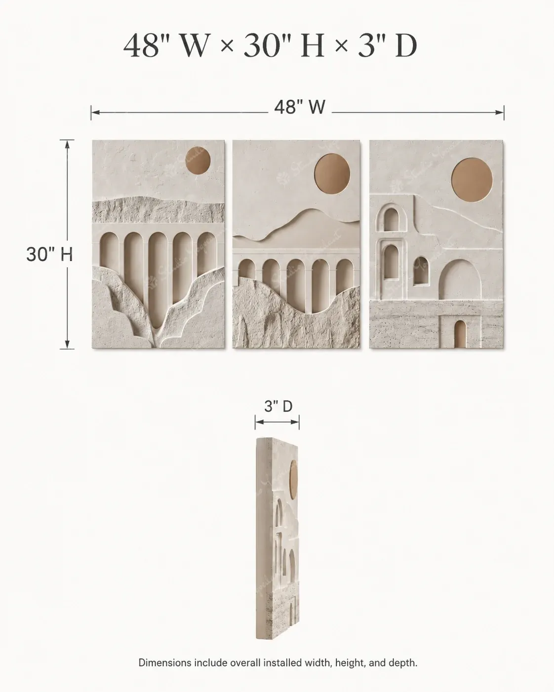 Wabi Sabi Layered Relief Set - Image 6