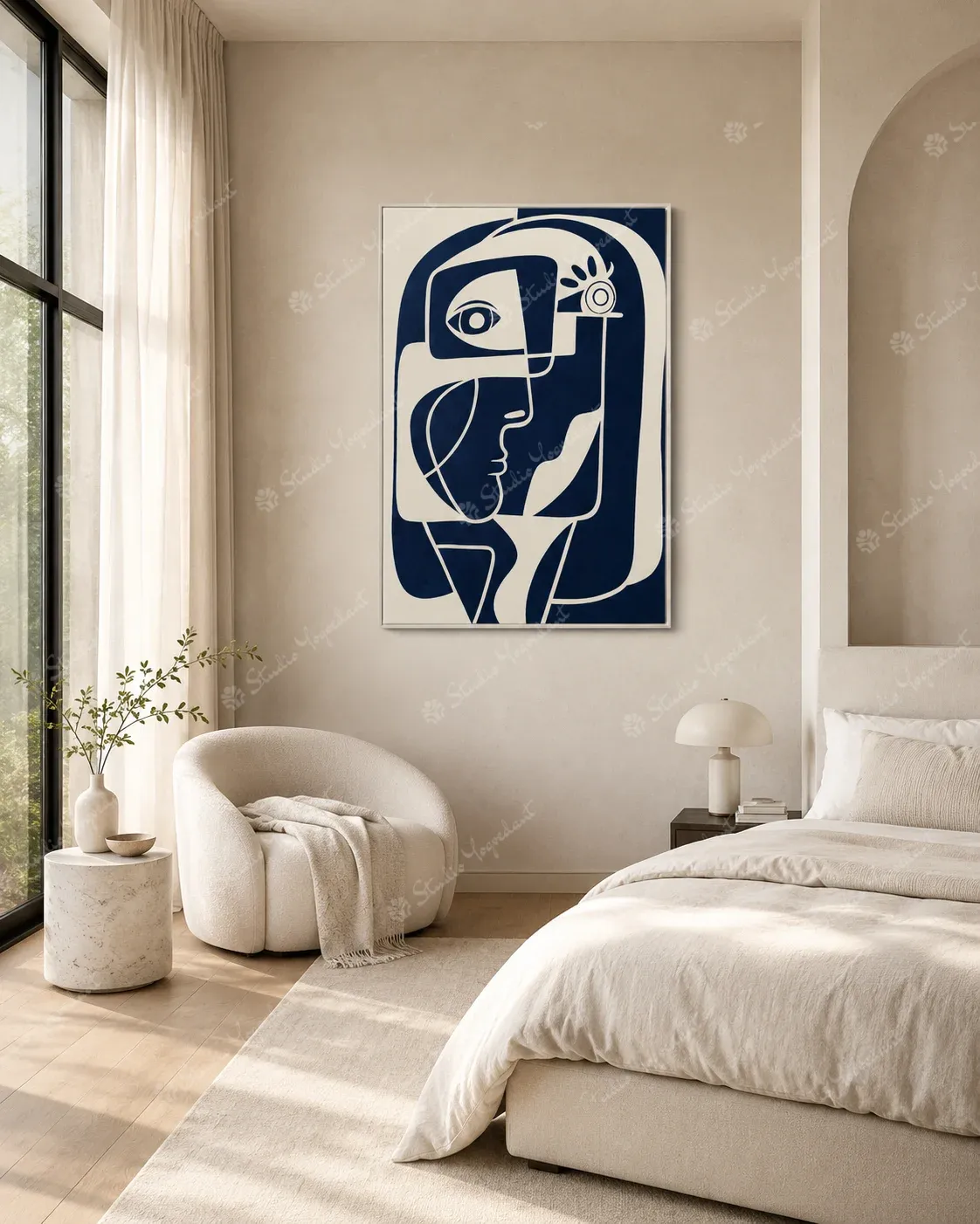 Minimal Abstract Fine Art Painting - Image 7