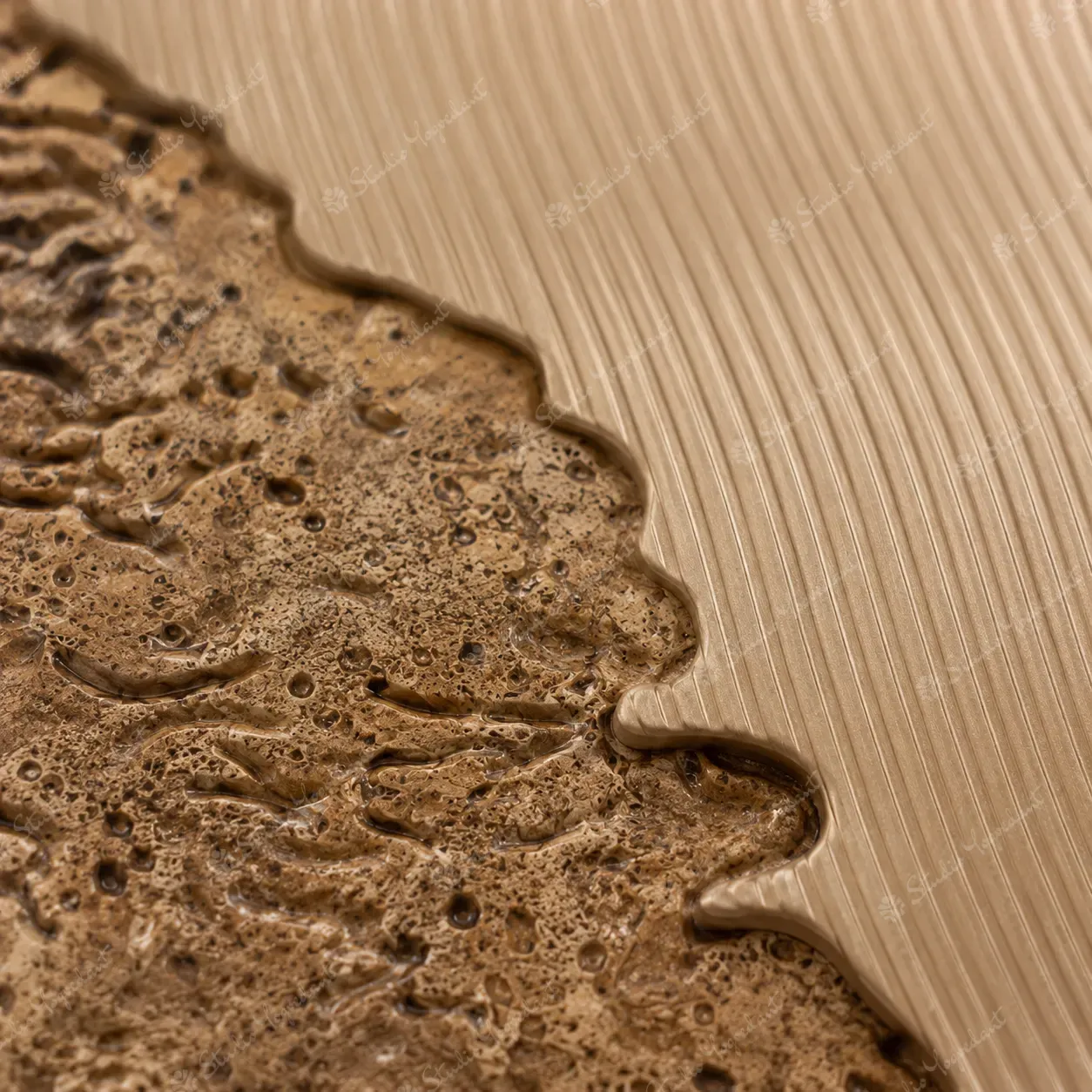 Textured Terra Circle Panel - Image 2