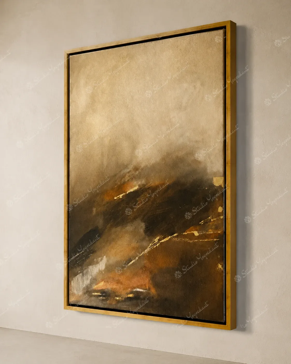 Modern Studio Canvas Painting - Image 6