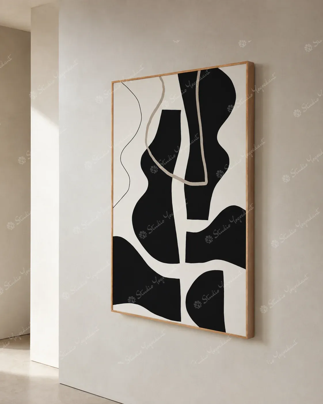 Abstract Shape Study Wall Art - Image 6
