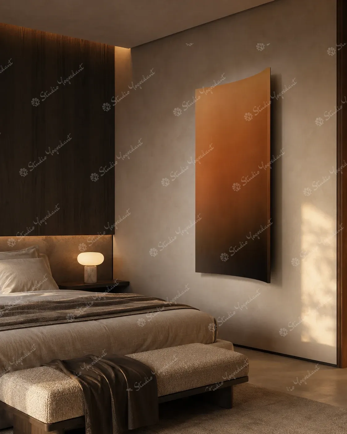 Contemporary Neutral Wall Painting - Image 8