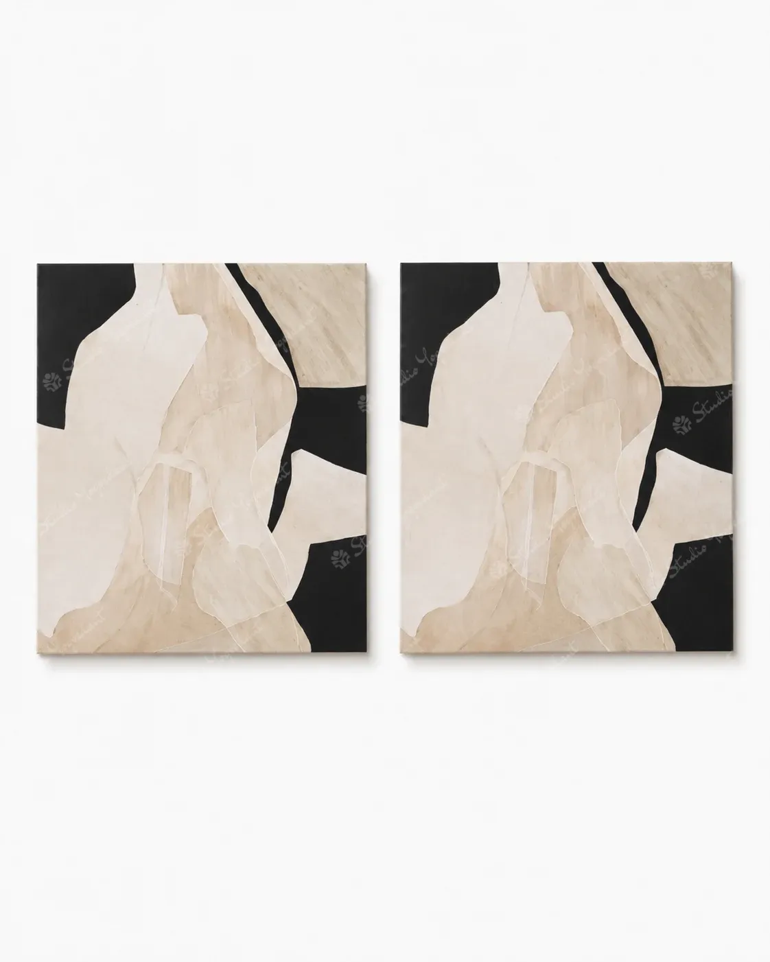 Large Statement Abstract Canvas