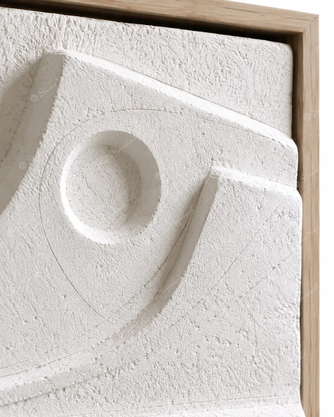 Small Abstract Relief Tile II - Image 2