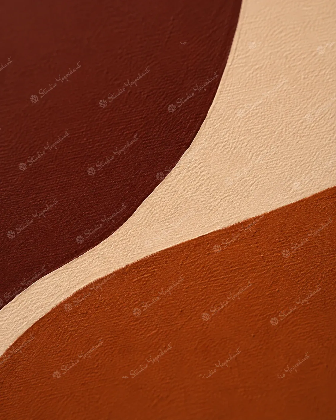 Large Neutral Abstract Canvas - Image 2