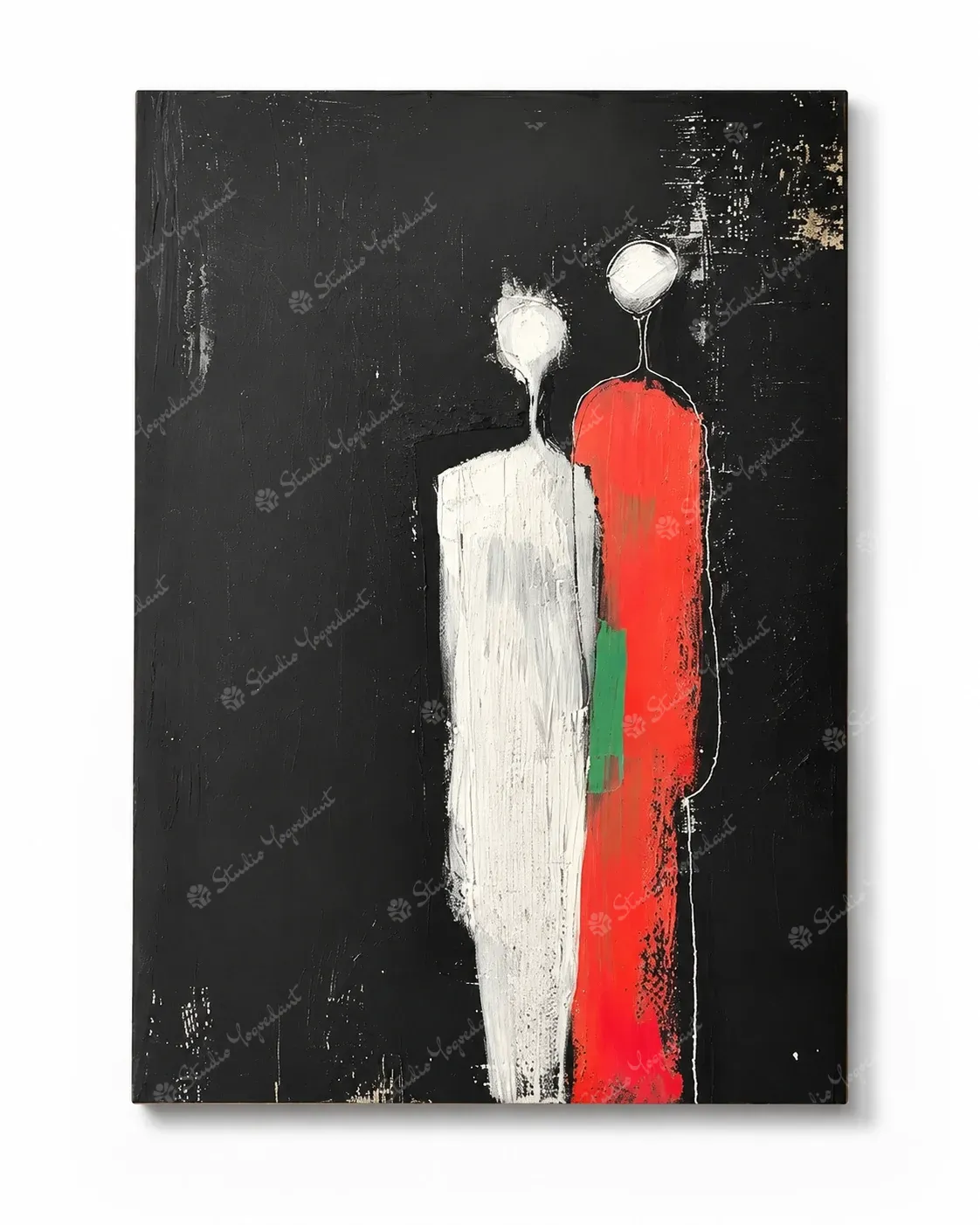 Abstract Human Forms Painting