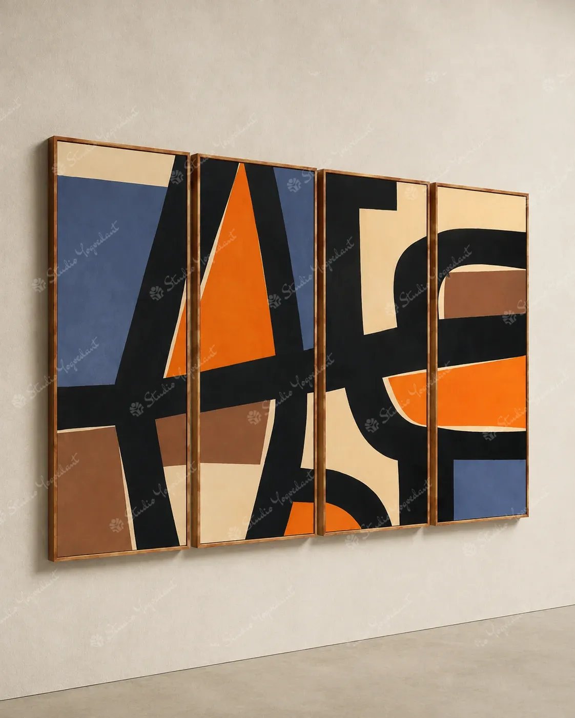 Quiet Contemporary Abstract Painting - Image 6