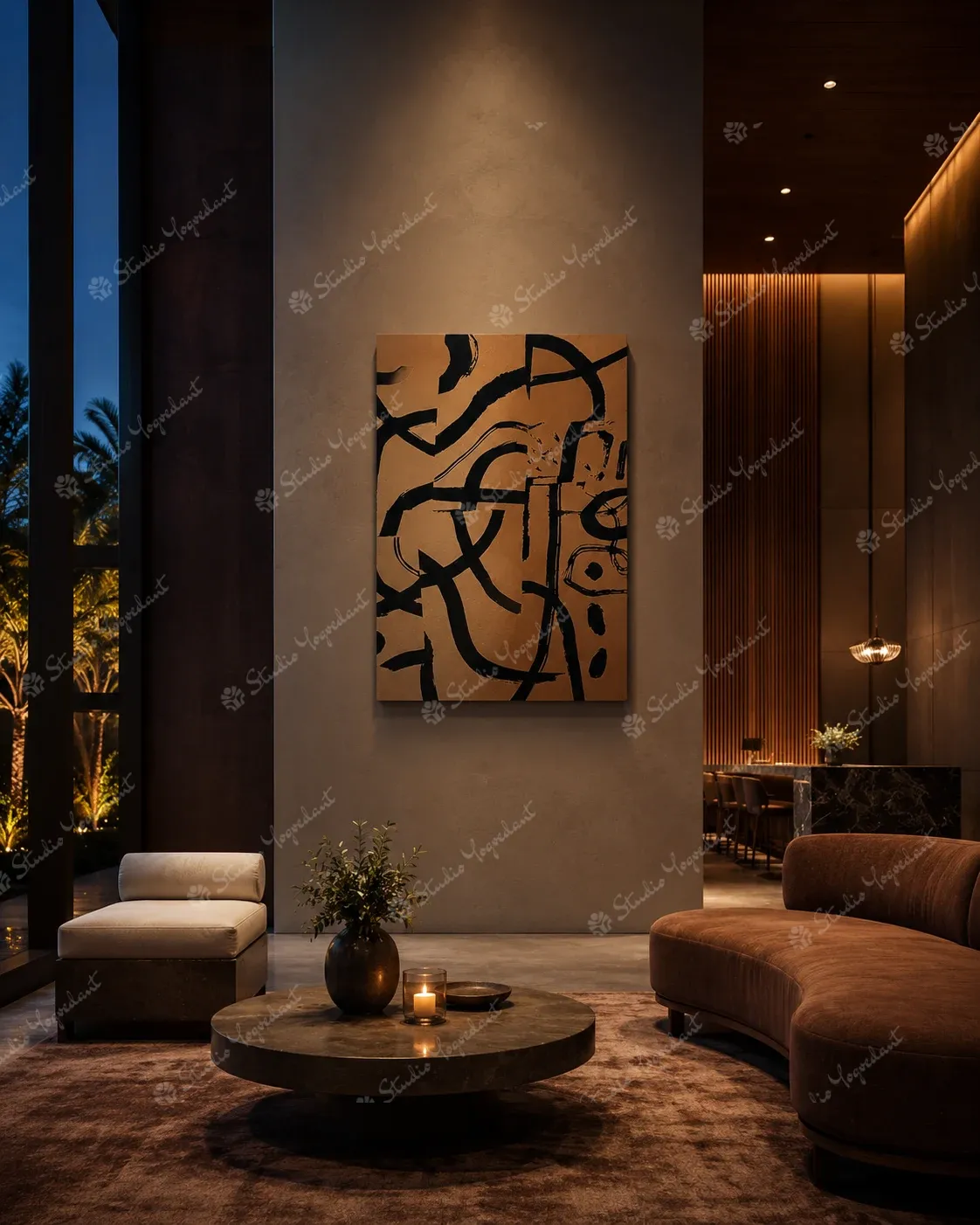 Linear Earth Rhythm Wall Panel - Image 8