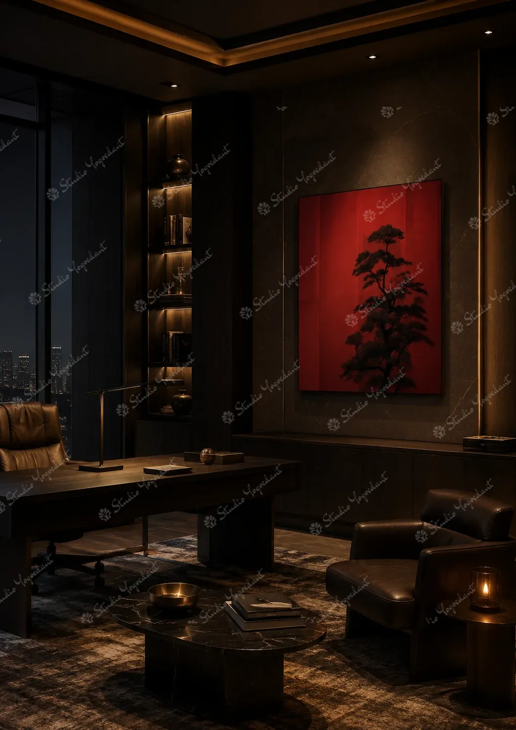 Refined Abstract Interior Painting - Image 8