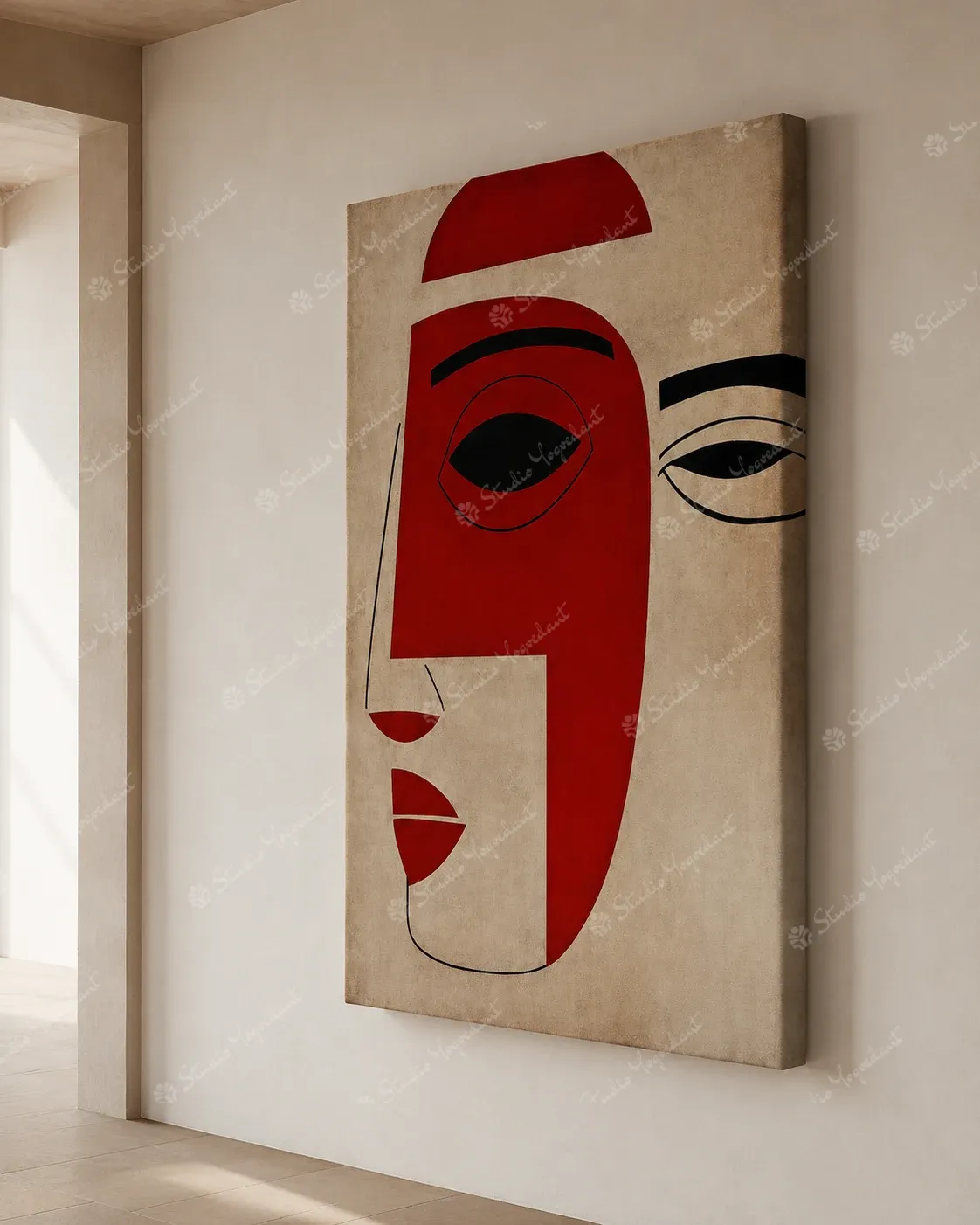 Figurative Abstract Acrylic Artwork - Image 6