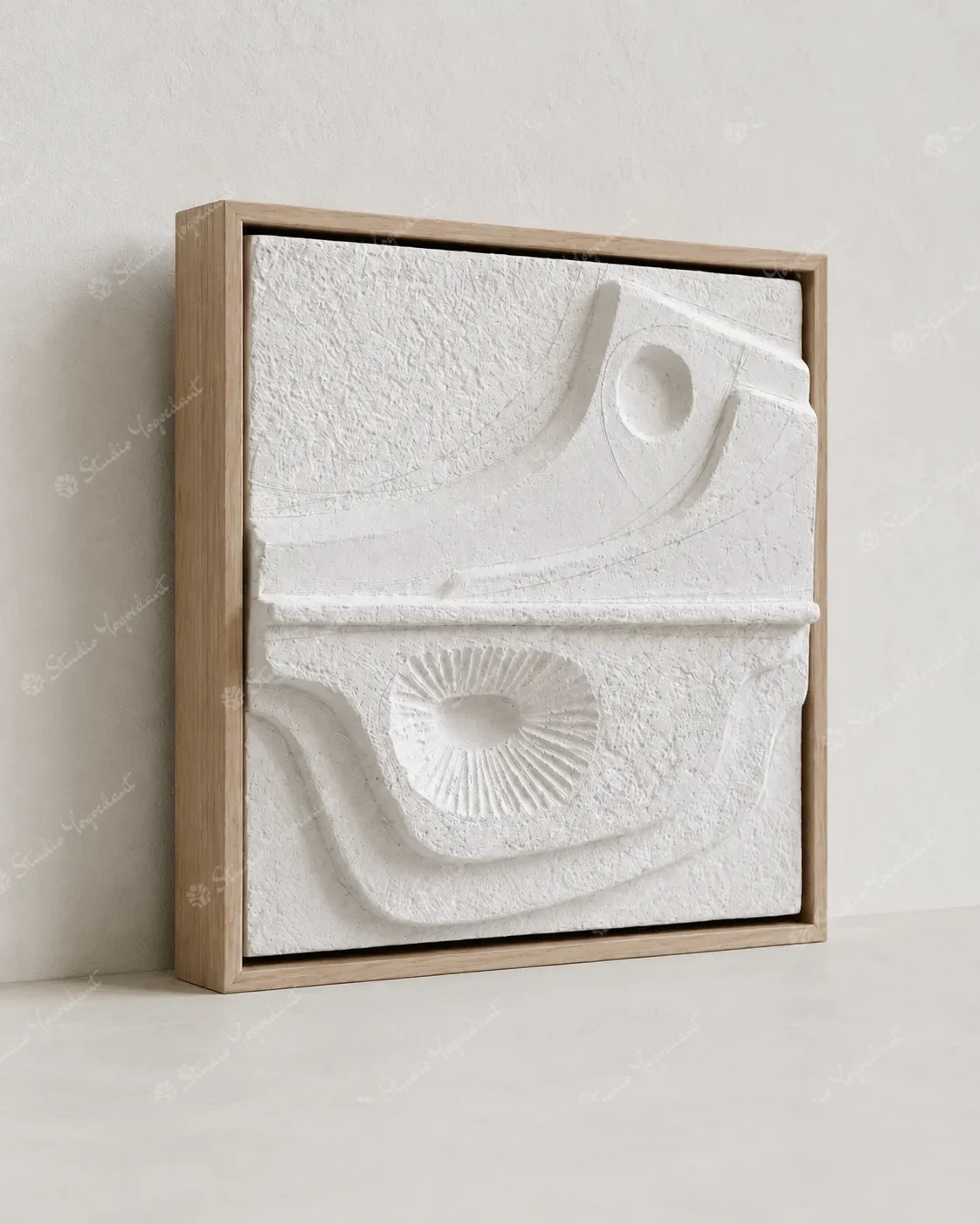 Small Abstract Relief Tile II - Image 7